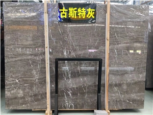 High Quality Gusteau Grey Polished Marble Slab Tiles