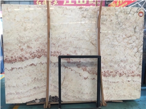 High Quality Red Onyx China Origin Polished Slabs