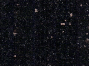 India Origin Black Galaxy Good Oiliness Granite Slab