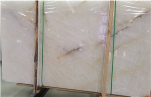 Selling Well Brazilian White Crystal Polished Marble