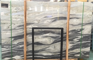 Space On Cloud Stable Marble Slab Tiles