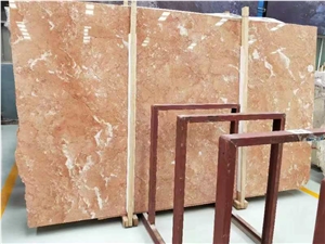 Stable Quality Flavedo Red Polished Marble Slab Tiles