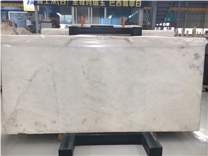 Stable Quality Jade White Marble Polished Slab Factory