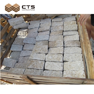 G682 Feature Outdoor Garden Cheap Quality Cobblestone, Pavers, Cube Stone