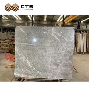 Glossiness High Quality Grey Marble Slab  Wall Floor Decor