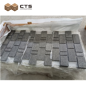 High Quality G684 Backnet Paving Stone Chinese Grey Granite