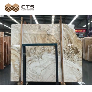 Modern Styles Landscape Painting Marble Floor Covering