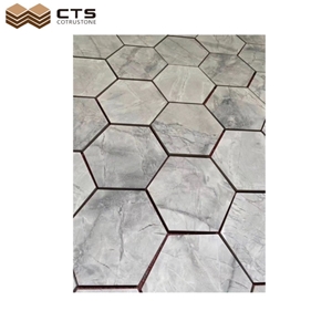 Super White Marble Mosaic Natural Stone Room Floor Wall Tile