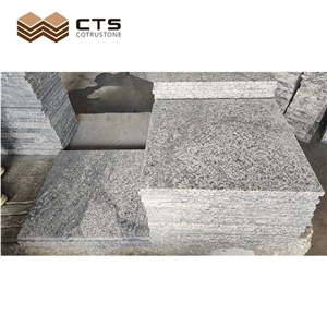 Wholesale Granite Tiles Ash Grey Flamed Surface