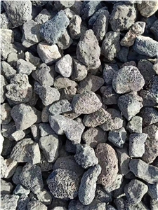 Natural Black Volcanic Rock Lava Stone Pebble Stone, Crushed Stone
