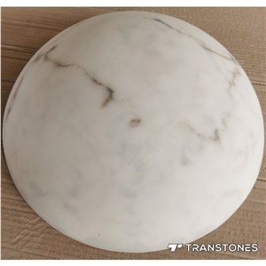 Artificial Stone Price Onyx Panel Backlit Bowl