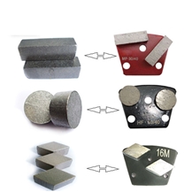 Diamond Grinding Segment Metal Plate For Concrete Floor
