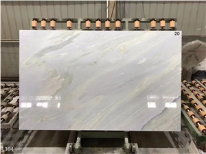 Brazil Sky Blue Marble Slab In China Stone Market