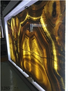 Golden Brown Manaseer Honey Onyx Slab In China Market