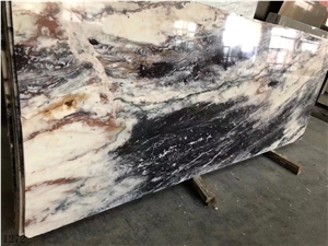 Iran Water Lily Marble Slab In China Stone Market
