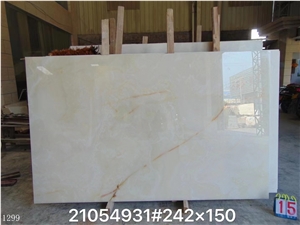 Onice Bianco Onyx Iran White Onix Slab In China Stone Market