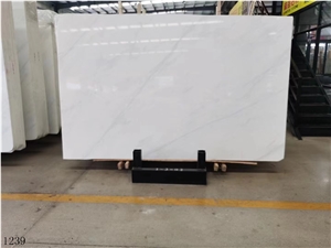 Oriental White Marble East Snow Baoxing Carved Slab In China