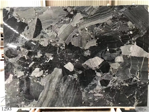 Van Gogh Grey Marble Slab In China Stone Market