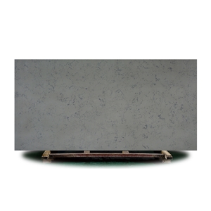 Artificial Quartz Bianco Grey Stone Slabs And Tiles