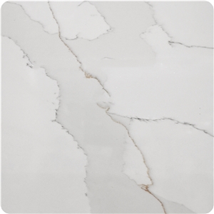 Artificial Quartz Calacatta Paris Stone For Wall And Floor