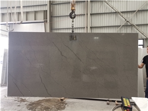 Artificial Stone Polished Exotic White Quartz Slab