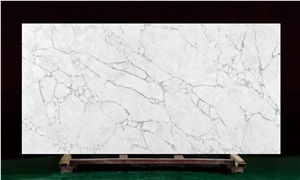 Artificial Stone Quartz White Kitchen Countertop
