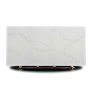 Elegant White Moon Artificial Quartz Slabs And Tiles