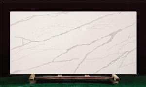 Hot Sales 5040 Cascade White Artificial Quartz Stone