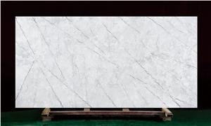 White Quartz Stone Countertop For Kitchen