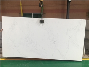 Wholesale High Quality White Polished Artificial Quartz Slab