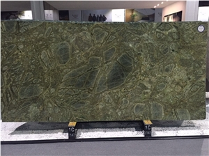 18-20Mm 100% Natural Persian Green Marble Stone Slab