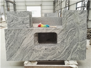 Beautiful Natural Stone Viscount White Granite Slabs