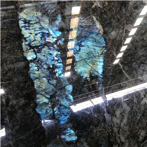 Hot Sale Luxury Natural Granite Stone Blue Labradorite Slab