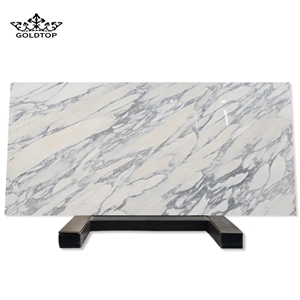 Natural Marble Price Italy Arabescato  White Marble Slab