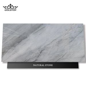 Polished Gray Natural Marble Tiles For Bathroom Walls