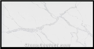 Calacatta White Quartz Stone