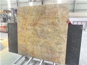 Alitan Gold Marble Xijier Marble Interior Wall Floor Tile