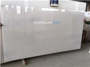Cloudy White Marble Polished Slabs