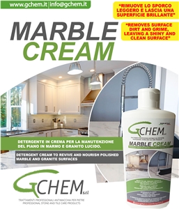 MARBLE CREAM - Detergent Cream For Marble Worktops Cleaner