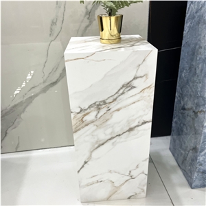 Modern Sintered Stone Foundation Base Display Stand For Home
