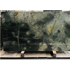 Custom China Export Striped Apple Dark Green Marble