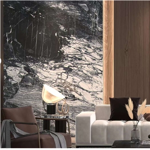 Luxury Hilton Grey Marble Slabs For Interior Wall Decoration