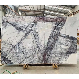 Milas Lilac White Marble Purple Veins For Hotel Villa