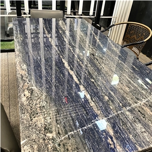 Modern Design Luxury Stone Dining Table Rectangle For Home
