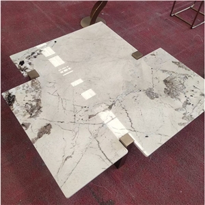 New Design Irregular Shape Natural Stone Table Living Room