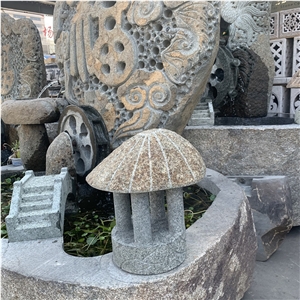 New Design Outdoor Garden Water Fountain Carved Waterfall