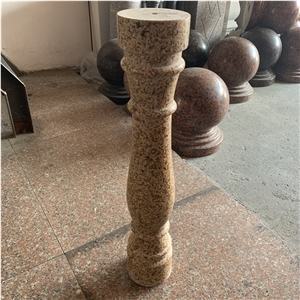 Outdoor Hand Carved Natural Stone Granite Baluster