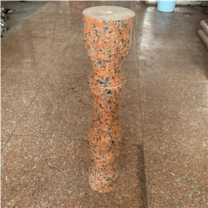 Outdoor Hand Carved Natural Stone Granite Baluster