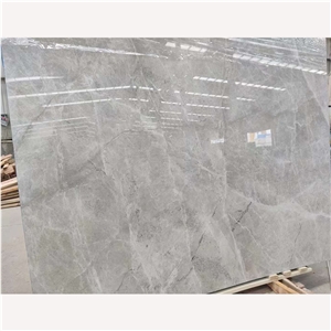Polished Castle Grey Marble Tiles For Interior Wall Decor