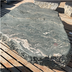 Wholesale Leather Green Granite Table For Outdoor Garden